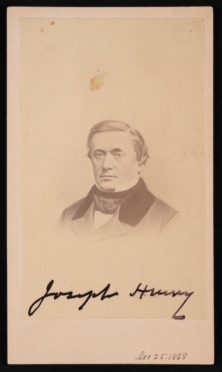 Portræt af Joseph Henry 1797-1878, 1868. af Henry Ulke