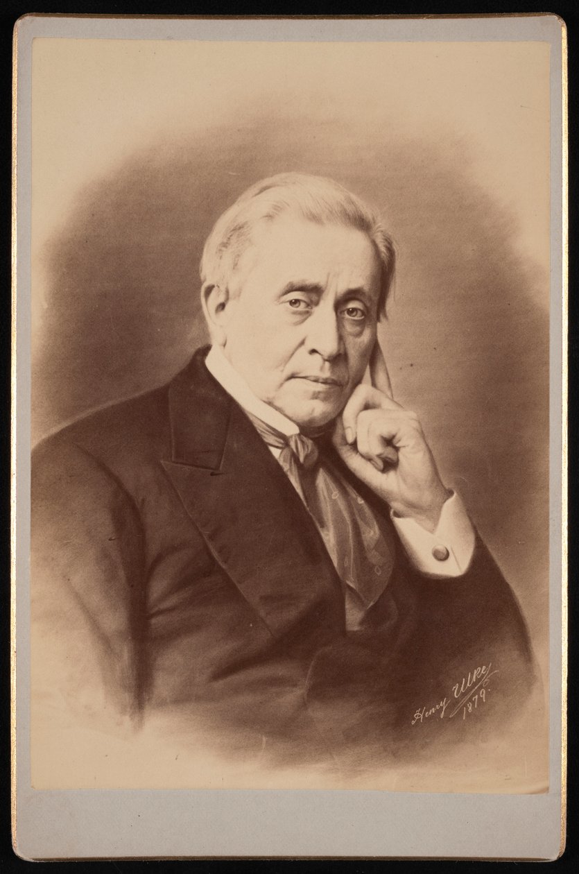 Portræt af Joseph Henry 1797-1878, 1879. af Henry Ulke