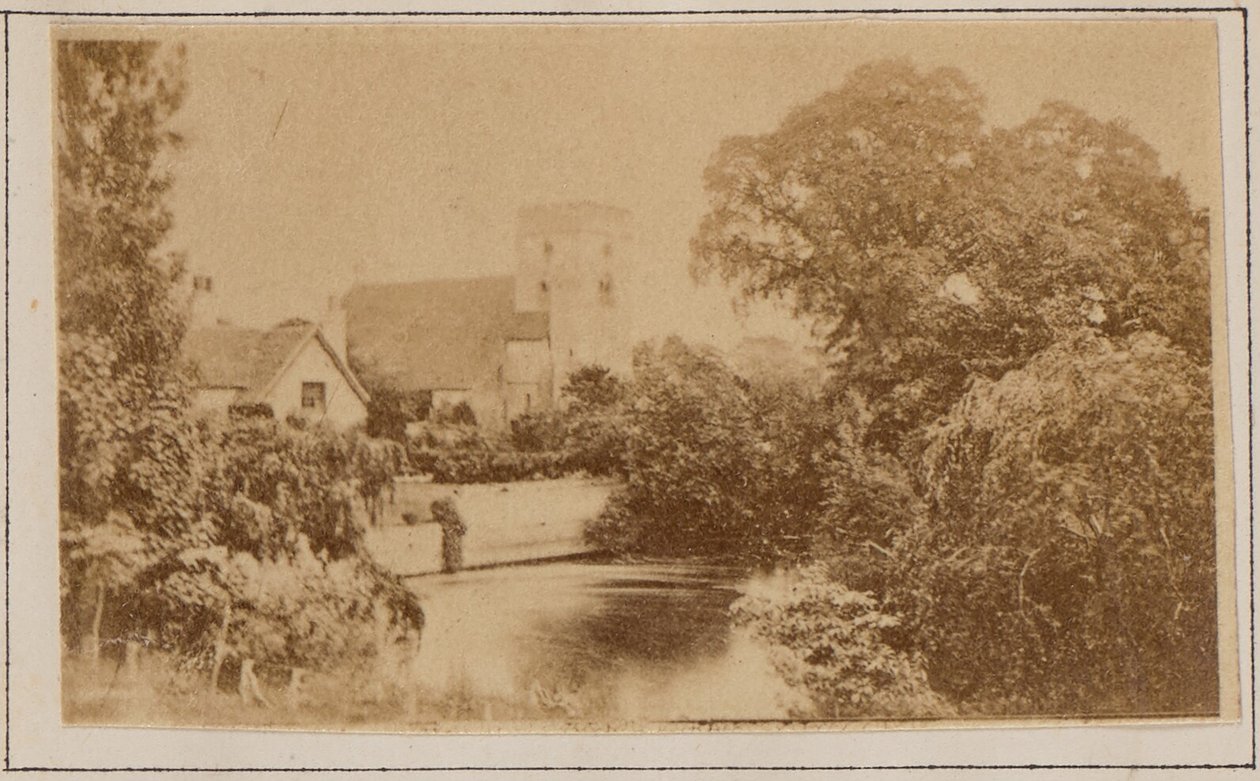Goring Kirke af Henry W. Taunt