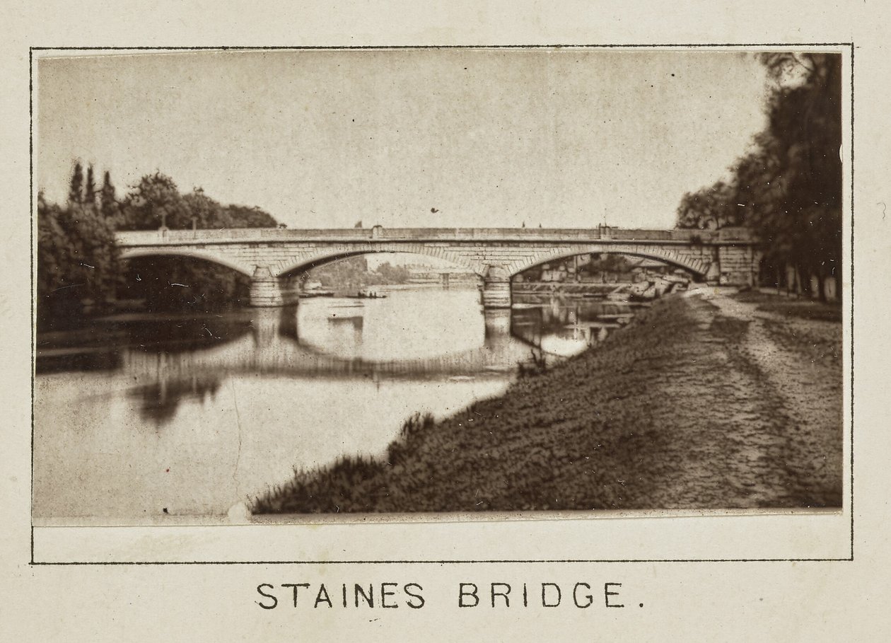 Staines Bridge af Henry W. Taunt