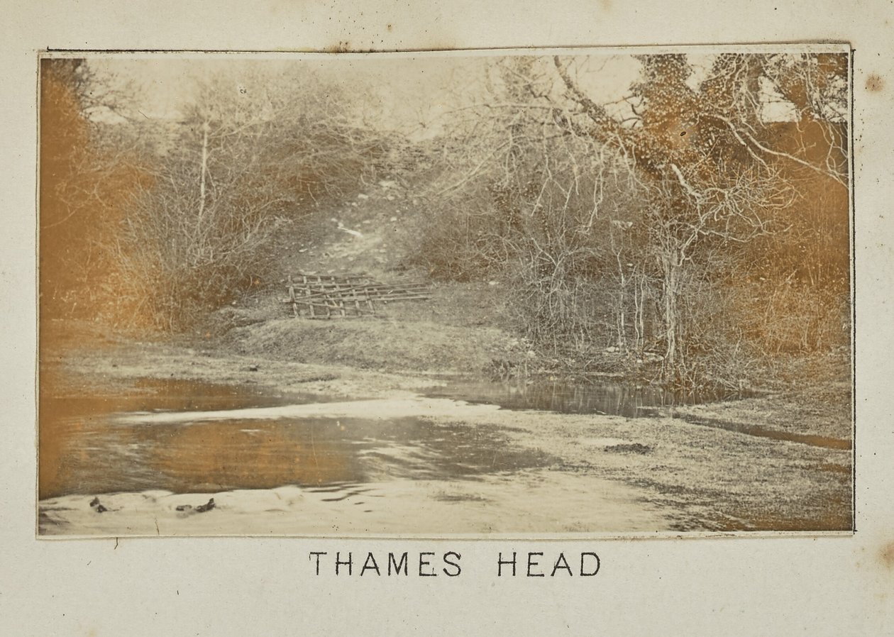 Thames Head af Henry W. Taunt