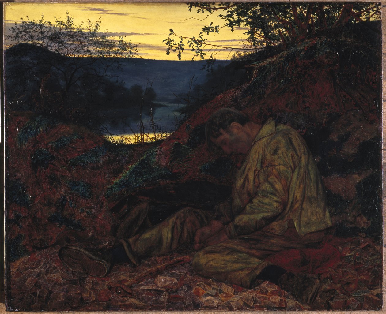 Stenbryderen, 1857 af Henry Wallis