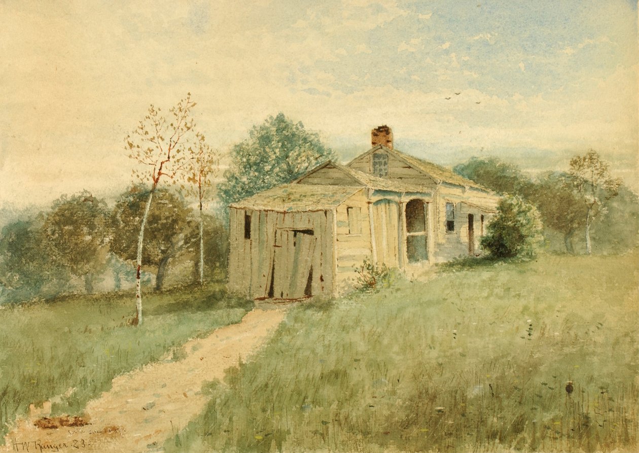 Uden titel, 1883. af Henry Ward Ranger