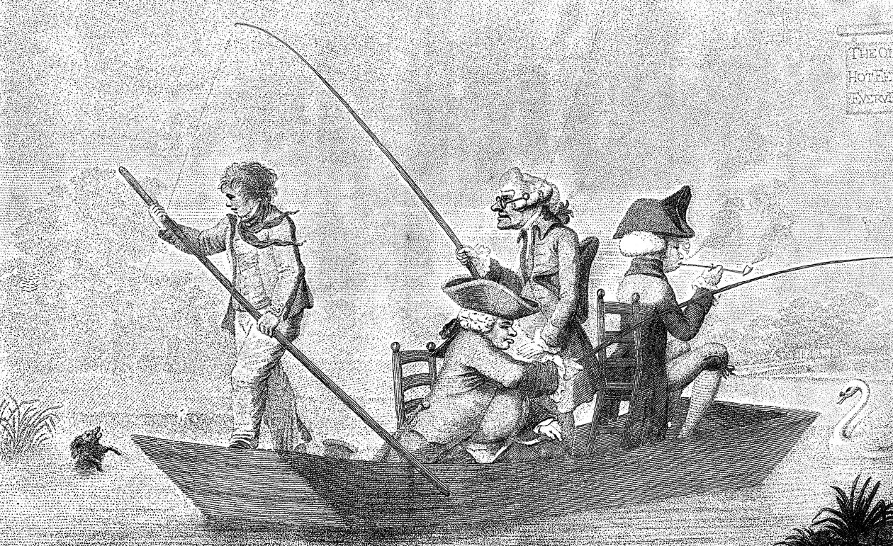 Tålmodighed i et punt, 1792. af Henry William Bunbury