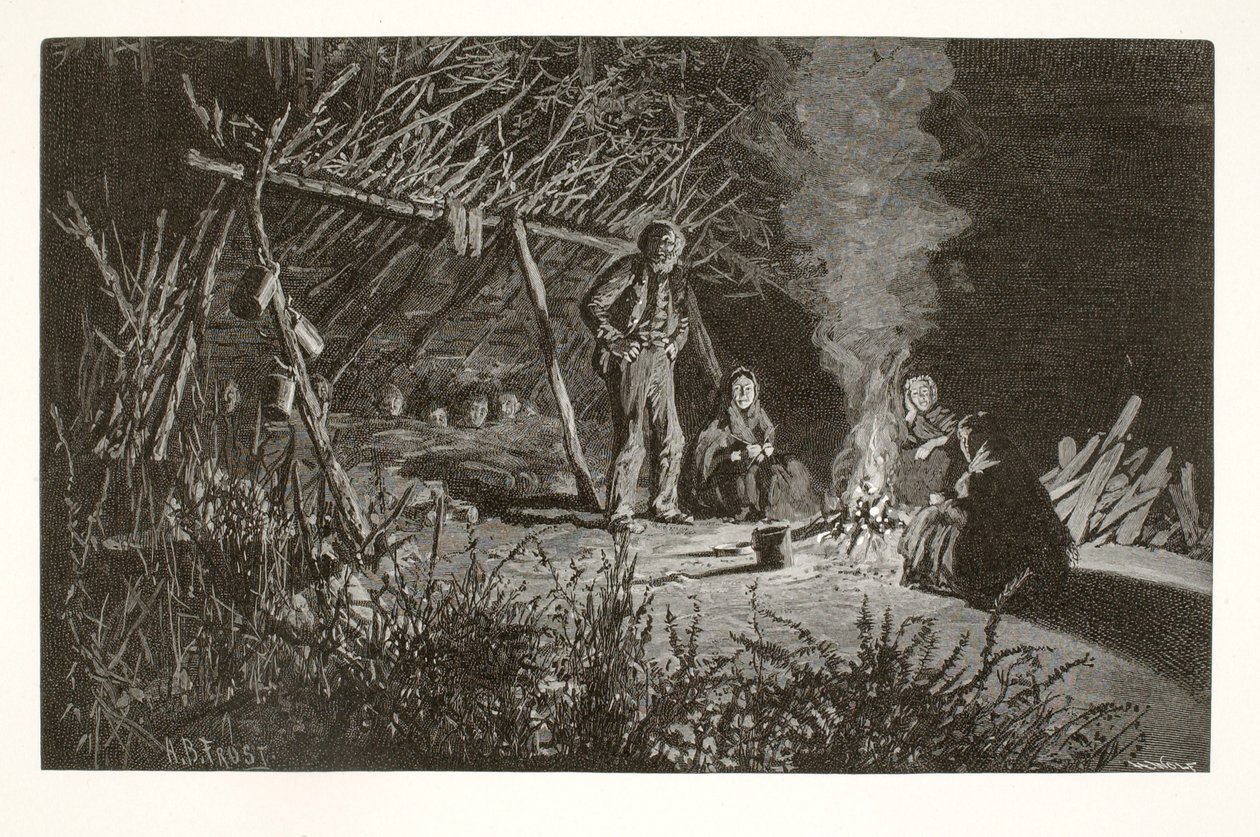 Bærplukkernes lejr af Henry Wolf