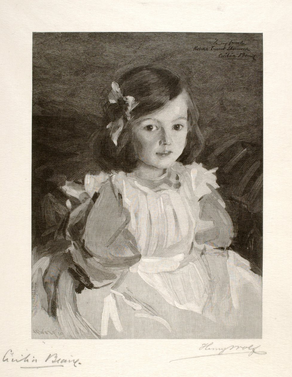 Cynthia Sherwood af Henry Wolf