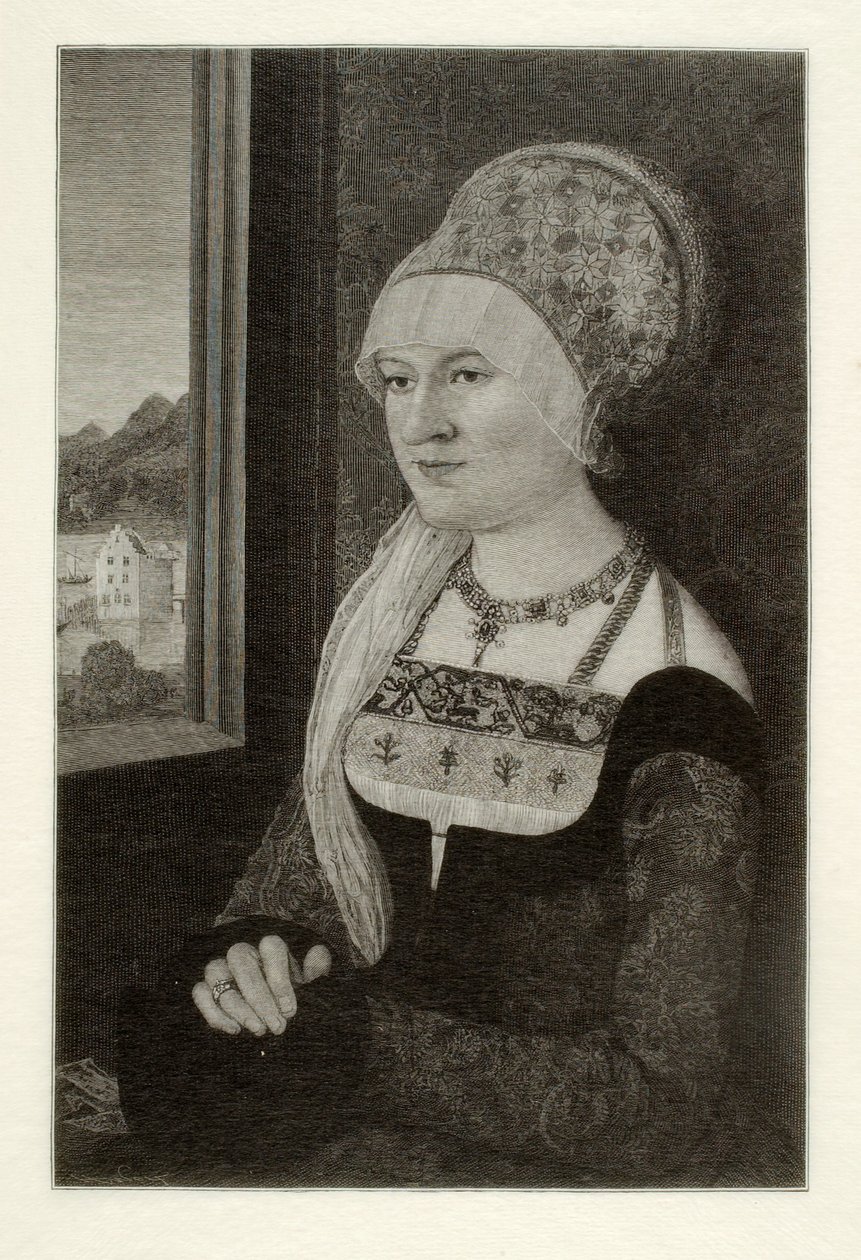 Tysk dame af Henry Wolf