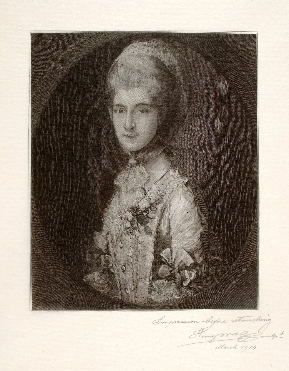 Lady Lethbridge af Henry Wolf