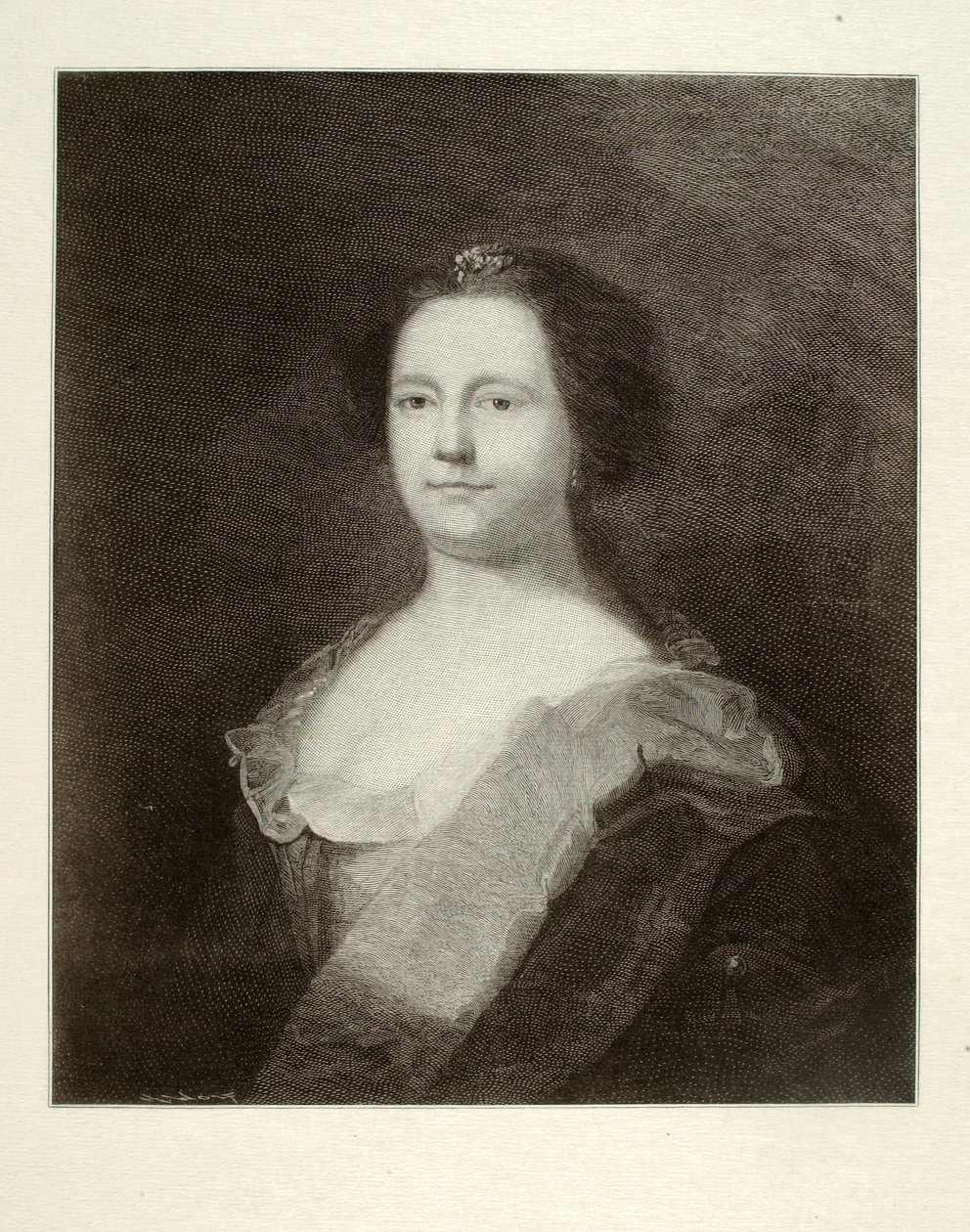 Fru Deborah Franklin af Henry Wolf