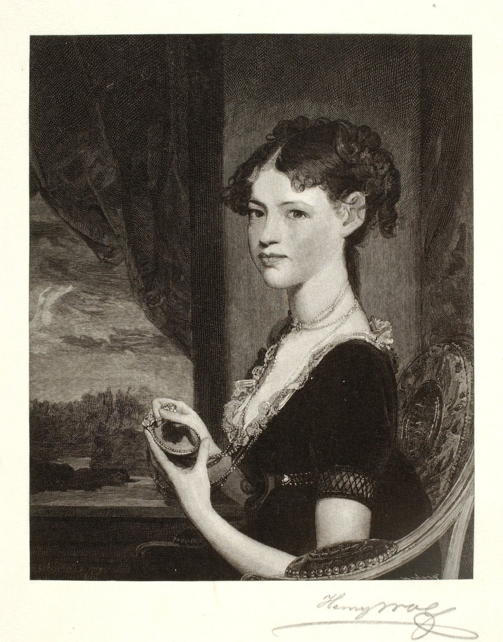 Nancy Penington af Henry Wolf