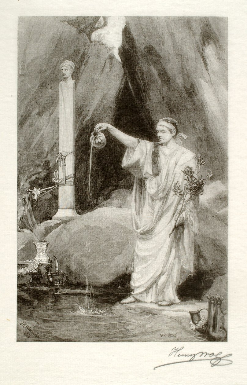 O pludrende forår af Henry Wolf