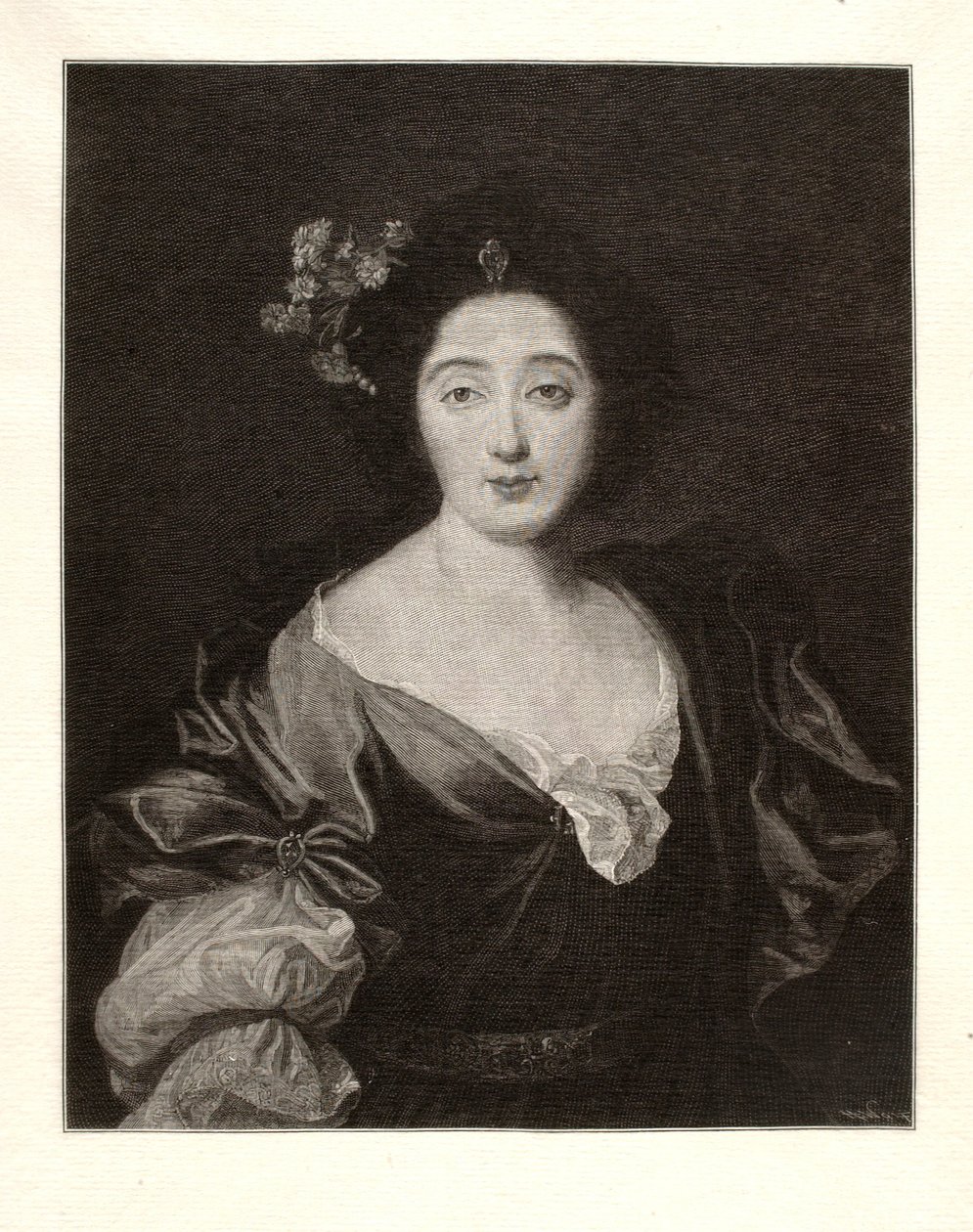 Kunstnerens datter Catherine af Henry Wolf