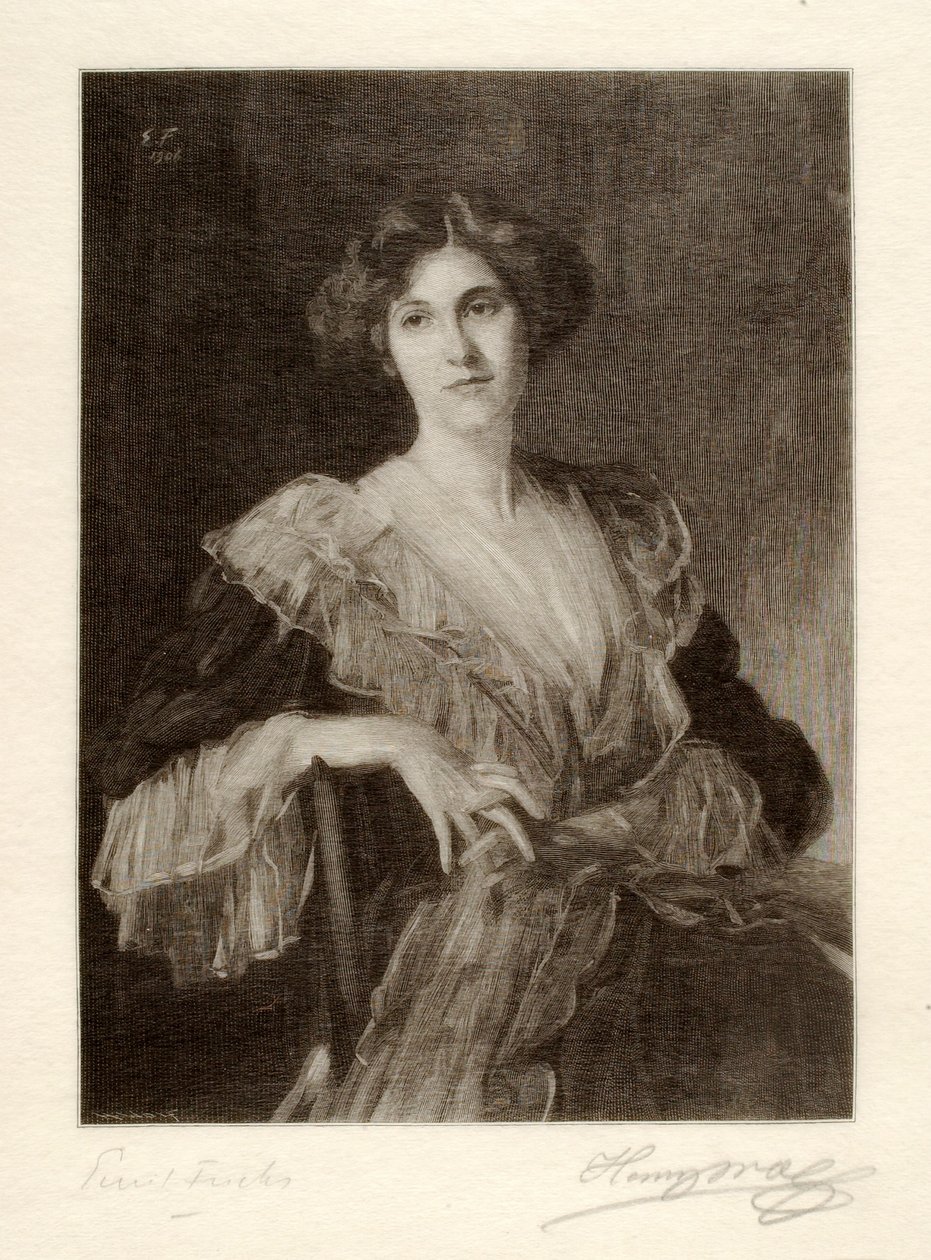 Kunstnerens søster af Henry Wolf