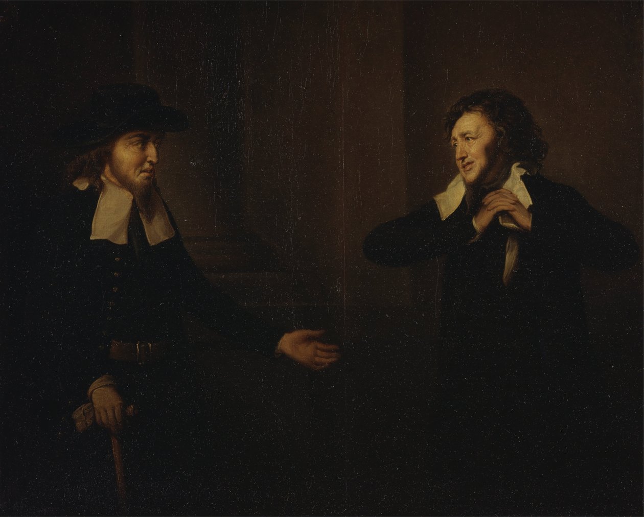 Shylock og Tubal fra The Merchant of Venice af Herbert Stoppelaer