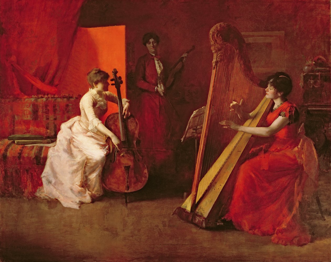 Trioen, 1886 af Herbert A. Denman