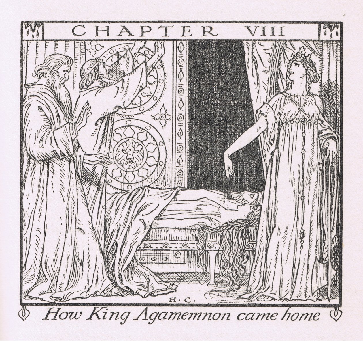 Hvordan kong Agamemnon kom hjem af Herbert Cole