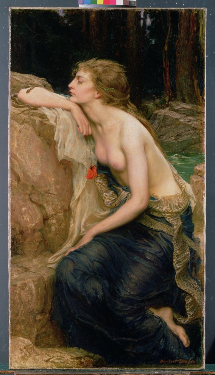 Lamia, ca. 1909 af Herbert James Draper