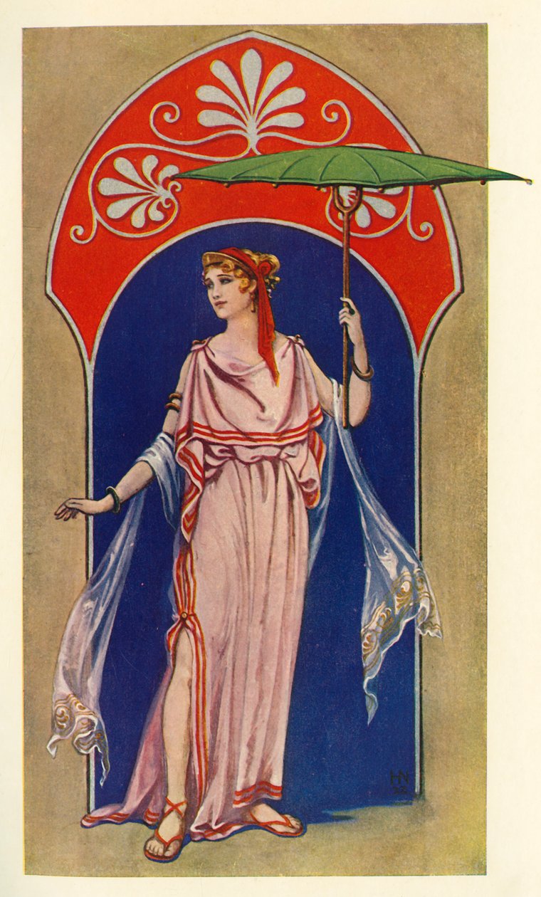 Den doriske Chiton, 1924. af Herbert Norris