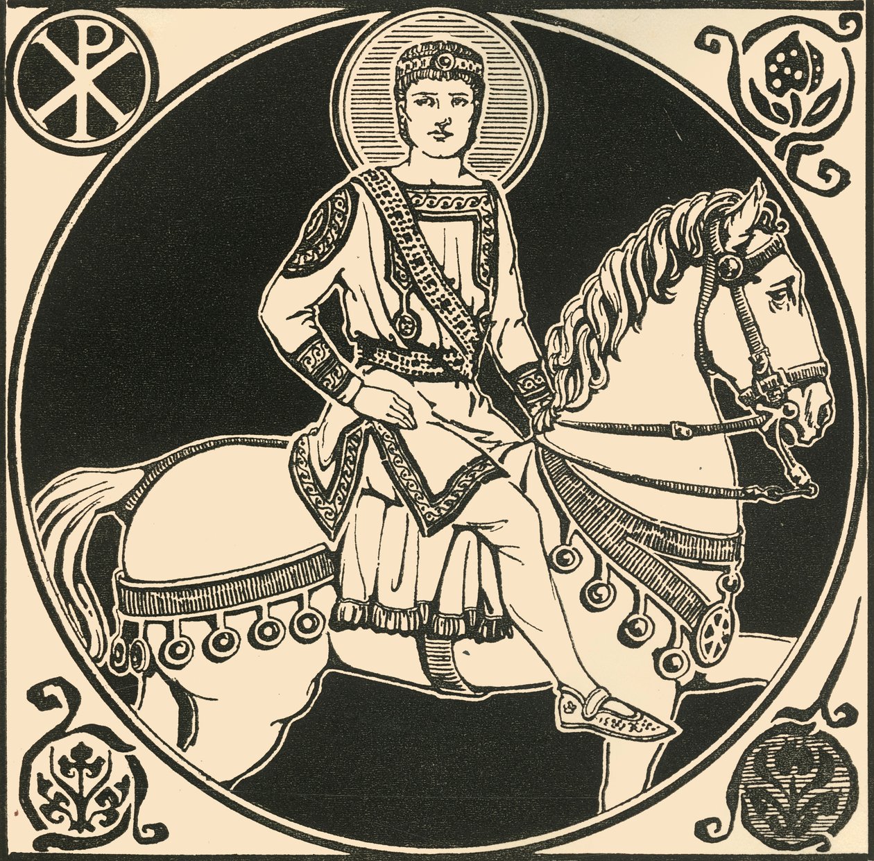 Kejser Justinian, 1924. af Herbert Norris