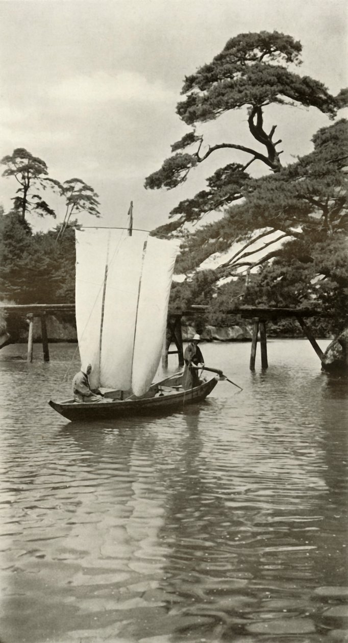 At Matsushima, 1910. af Herbert Ponting