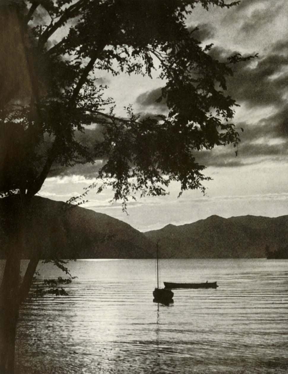 Sådan kommer du til søen chu, 1910. af Herbert Ponting