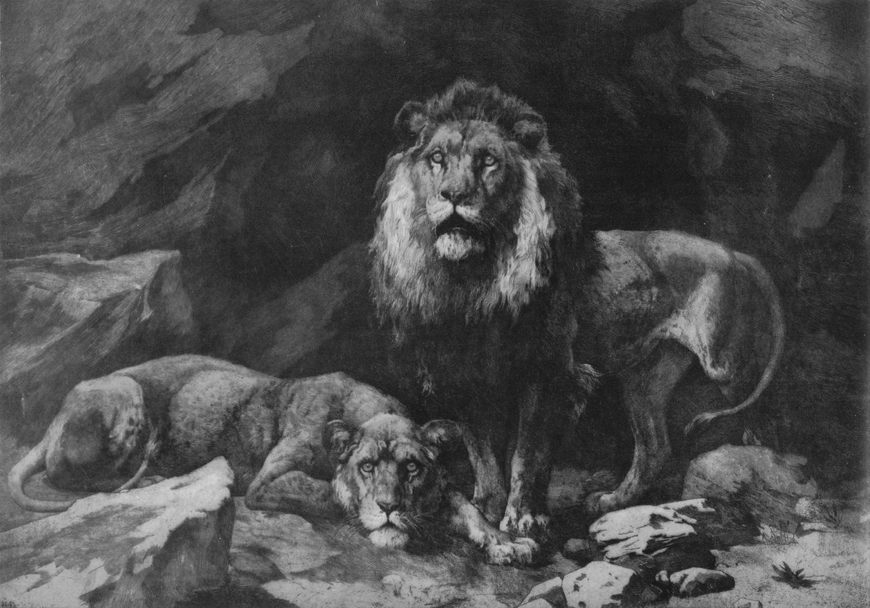Ophidset!, c1910, 1911 af Herbert Thomas Dicksee