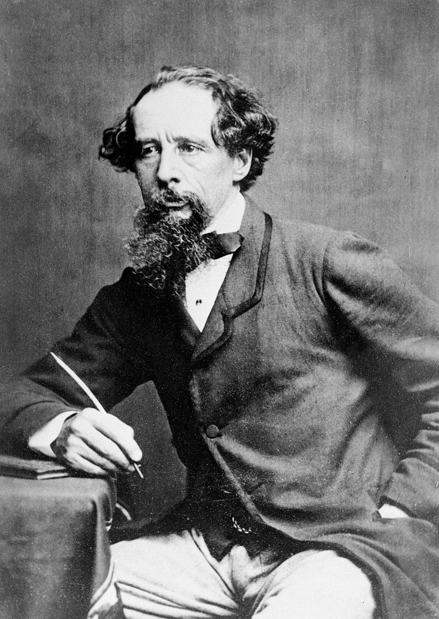 Charles Dickens, 1861 af Herbert Watkins