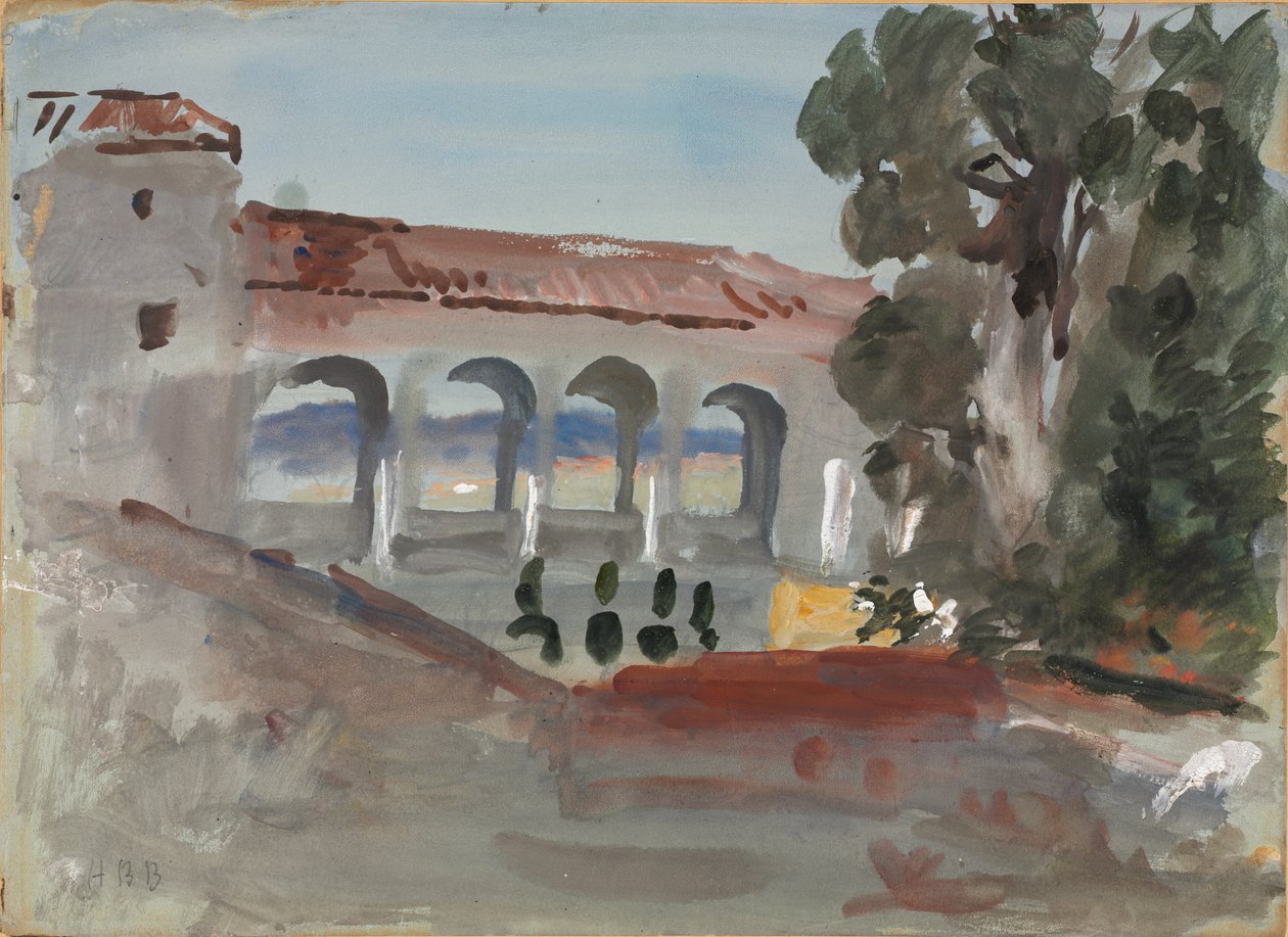 Generalife, Granada. af Hercules Brabazon Brabazon