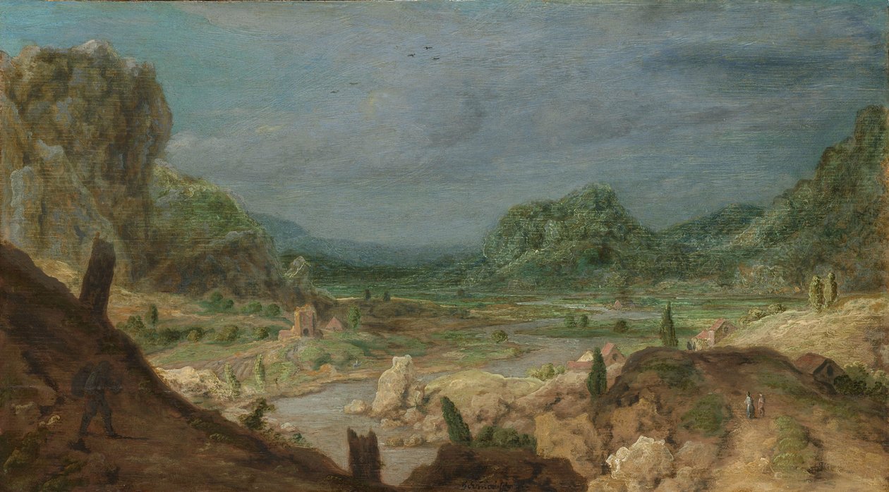 River Valley, ca. 1626-30 af Hercules Segers
