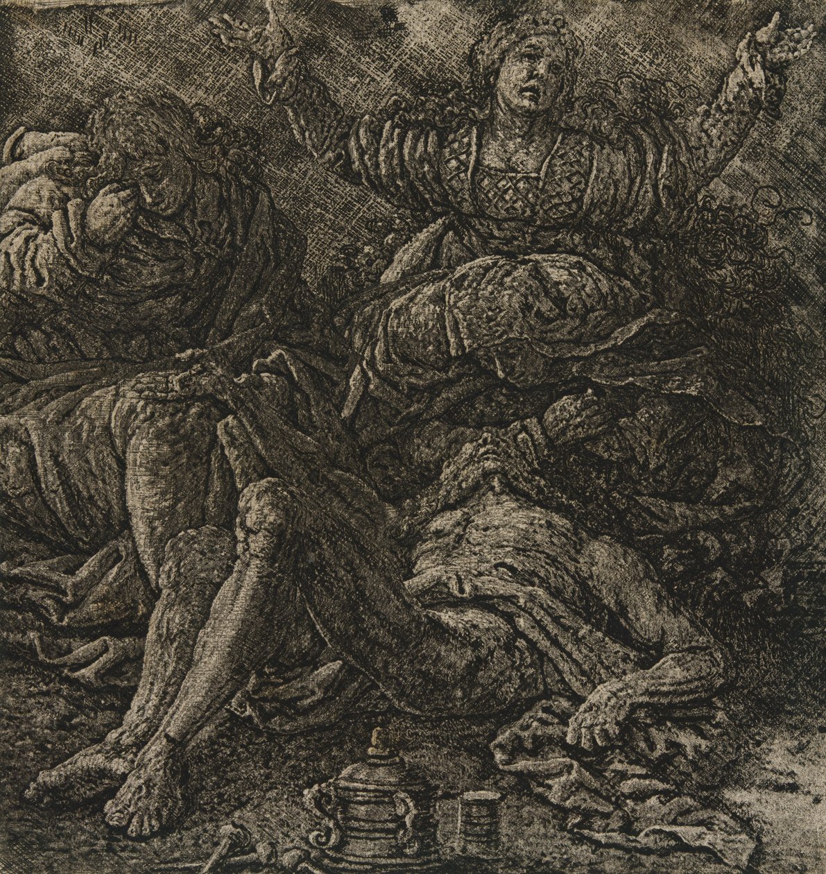 Klagesangen, c.1607 af Hercules Seghers