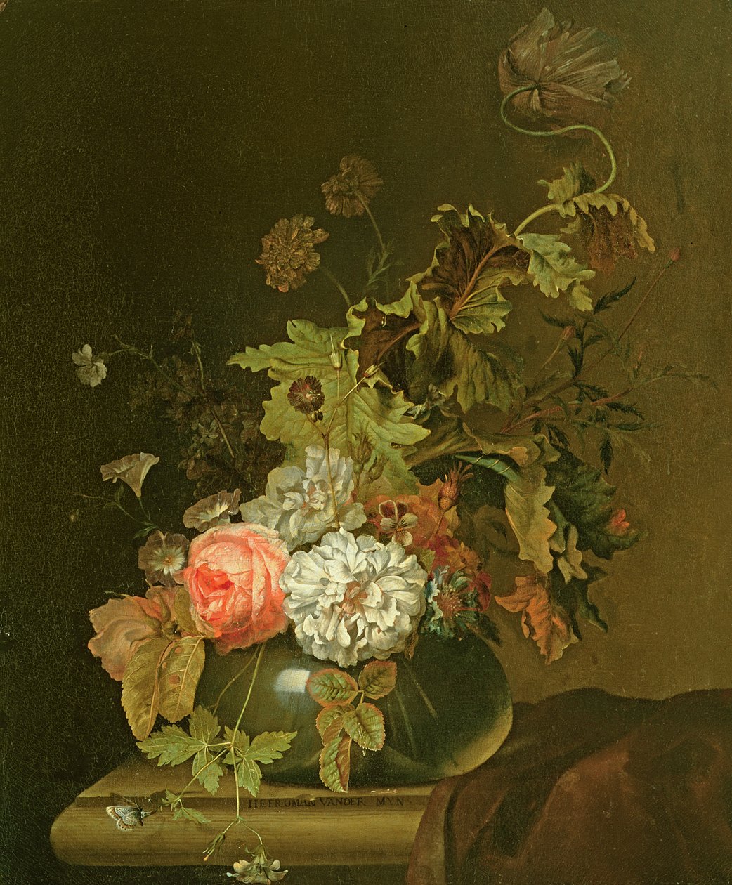 Blomsterstudie af Herman van der Myn