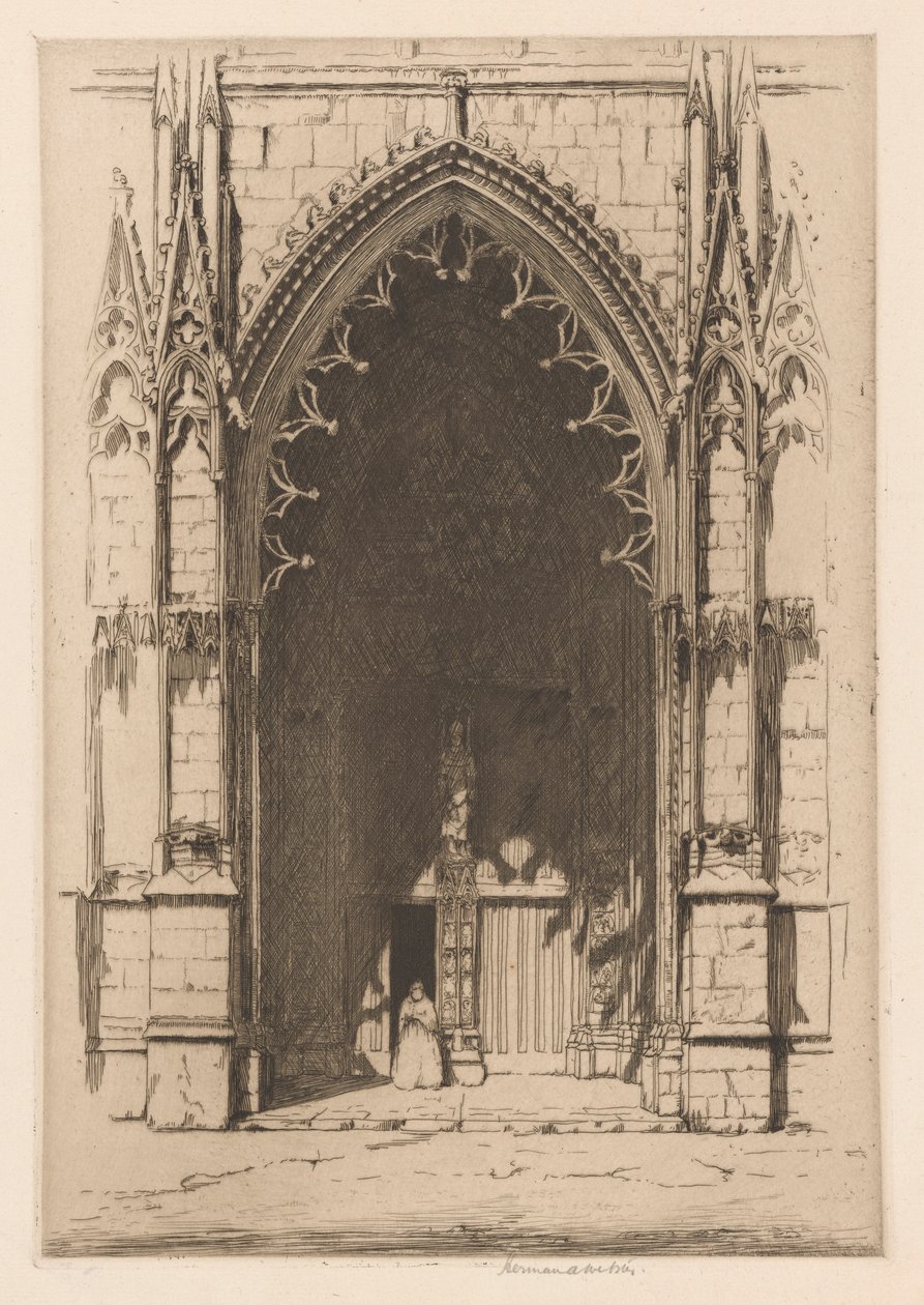 Marmosets Gate, St. Quen af Herman Armour Webster