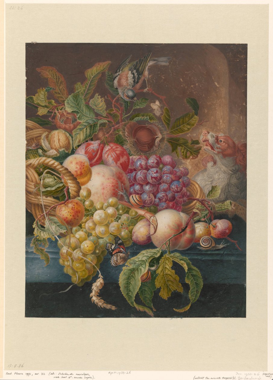 frugtstilleben af Herman Henstenburgh (possibly)