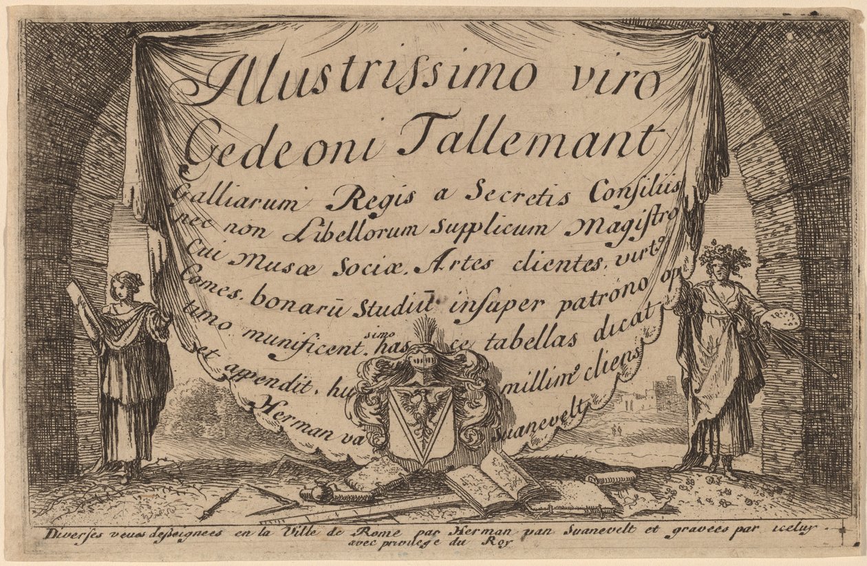 Titel side af Herman van Swanevelt