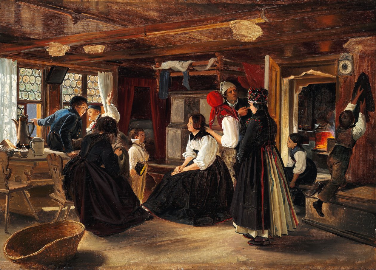 Bryllupsforberedelser af Hermann Sondermann
