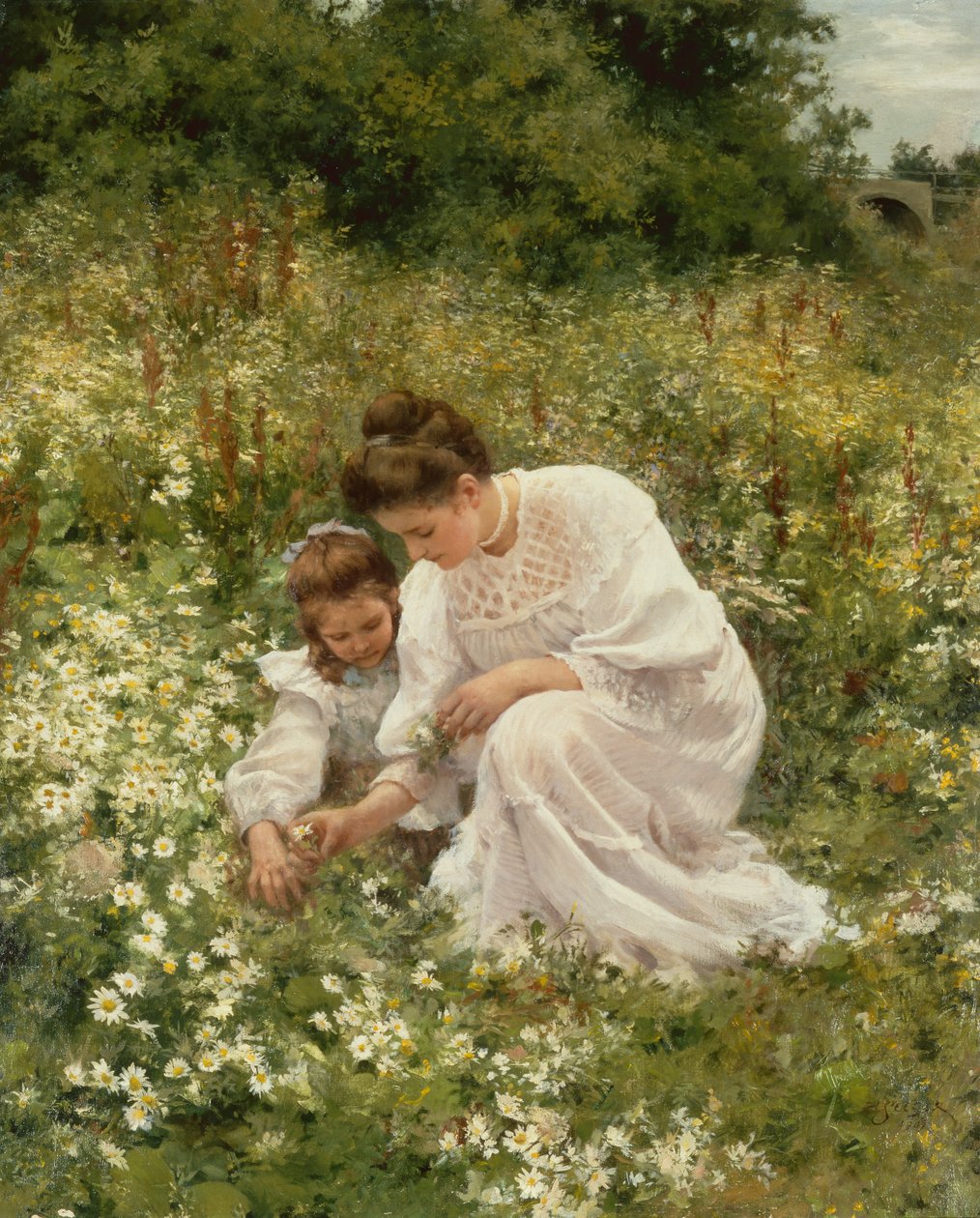 At plukke tusindfryd af Hermann Seeger