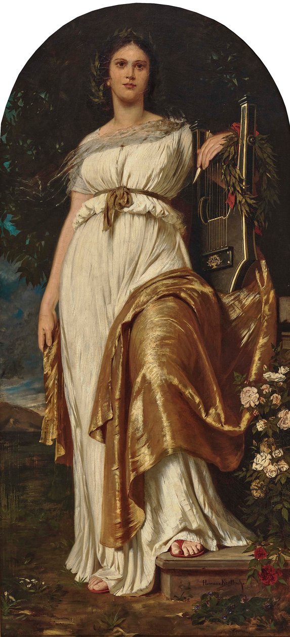 Polyhymni. af Hermann von Kaulbach