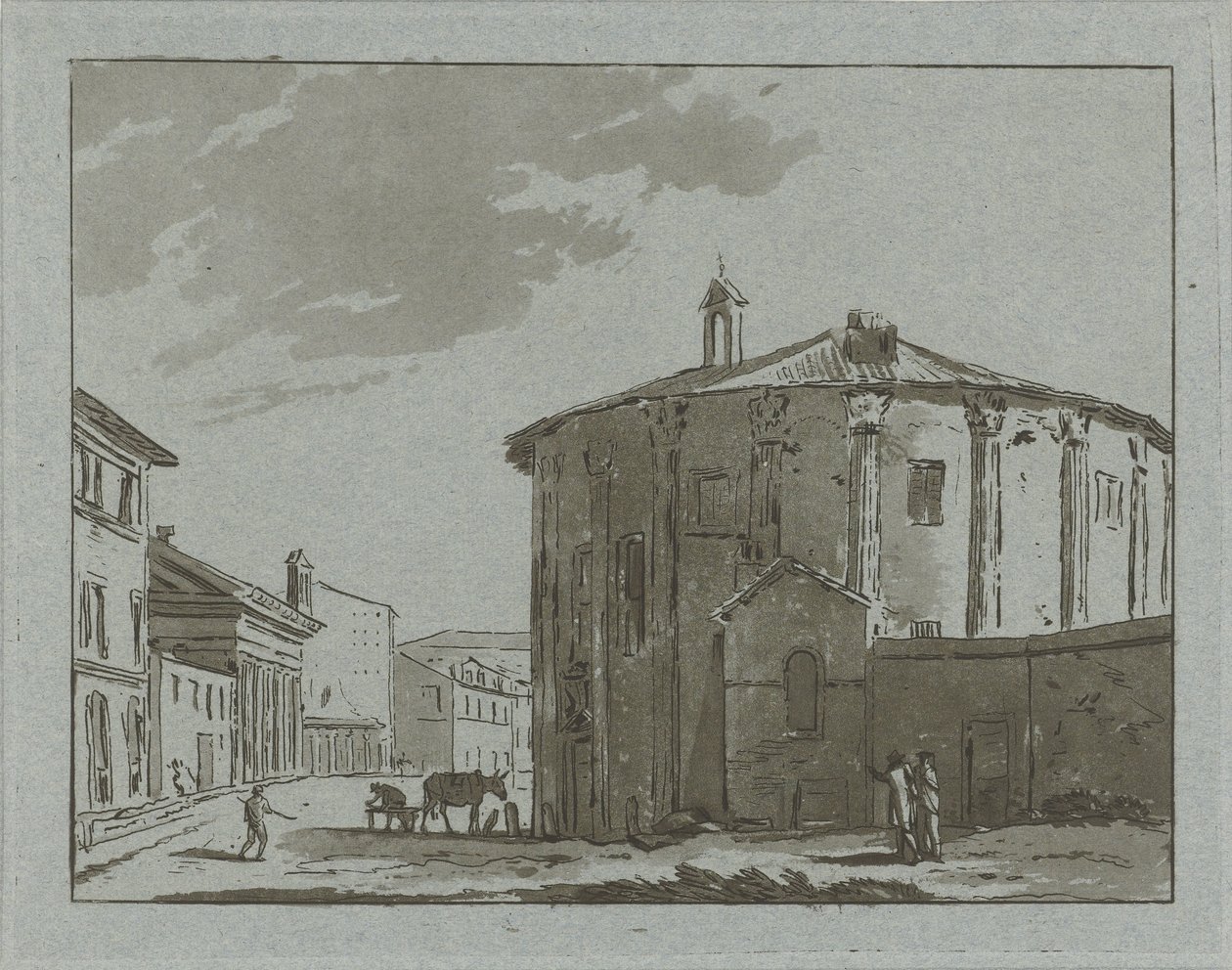 Tempel i Rom af Hermanus Fock