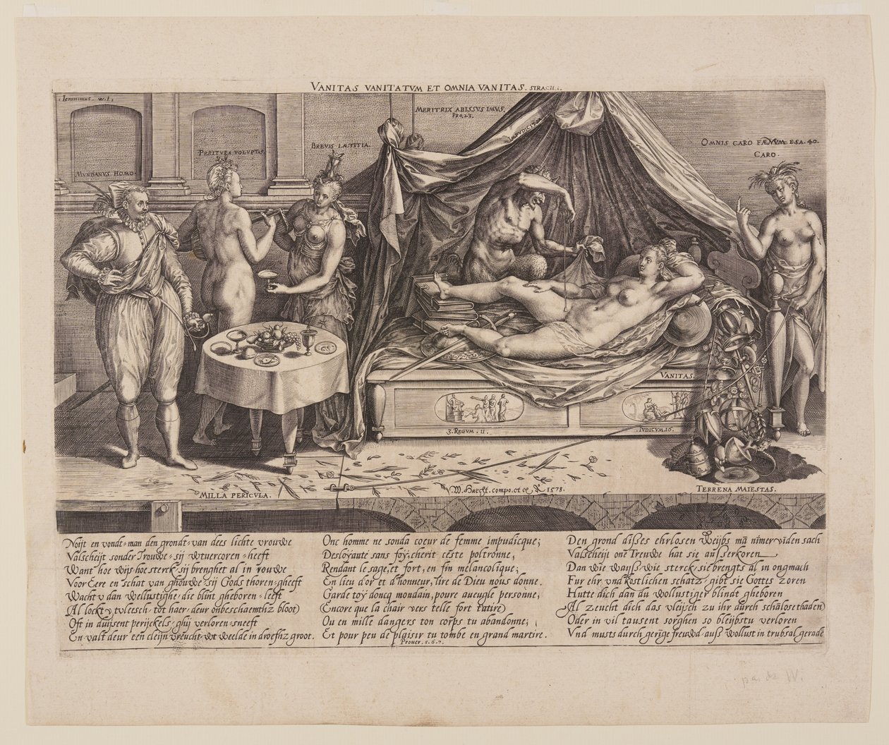 Vanitas af Hieronymous Wierix