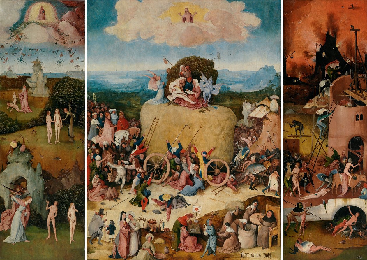 høstmanden af Hieronymus Bosch