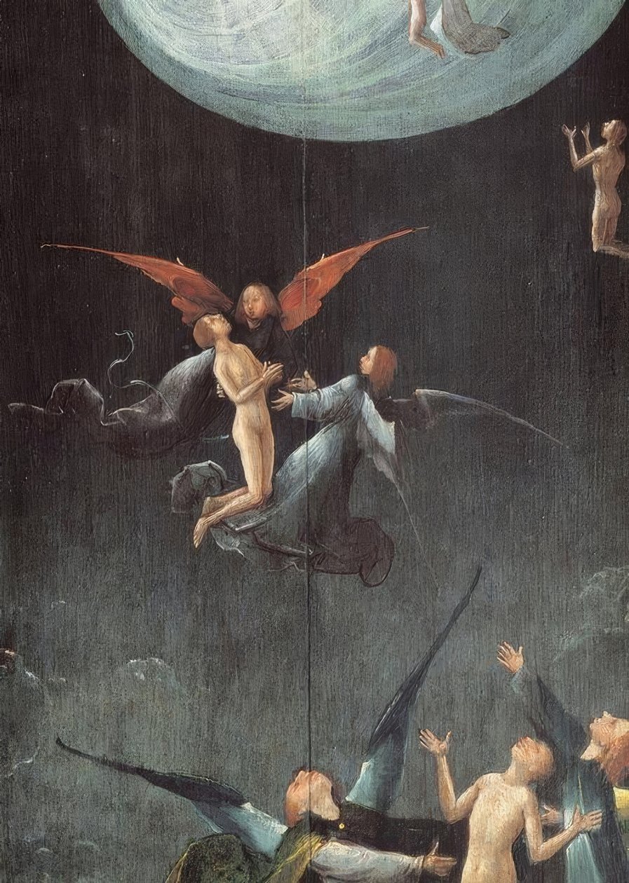 Stigningen til det himmelske paradis af Hieronymus Bosch