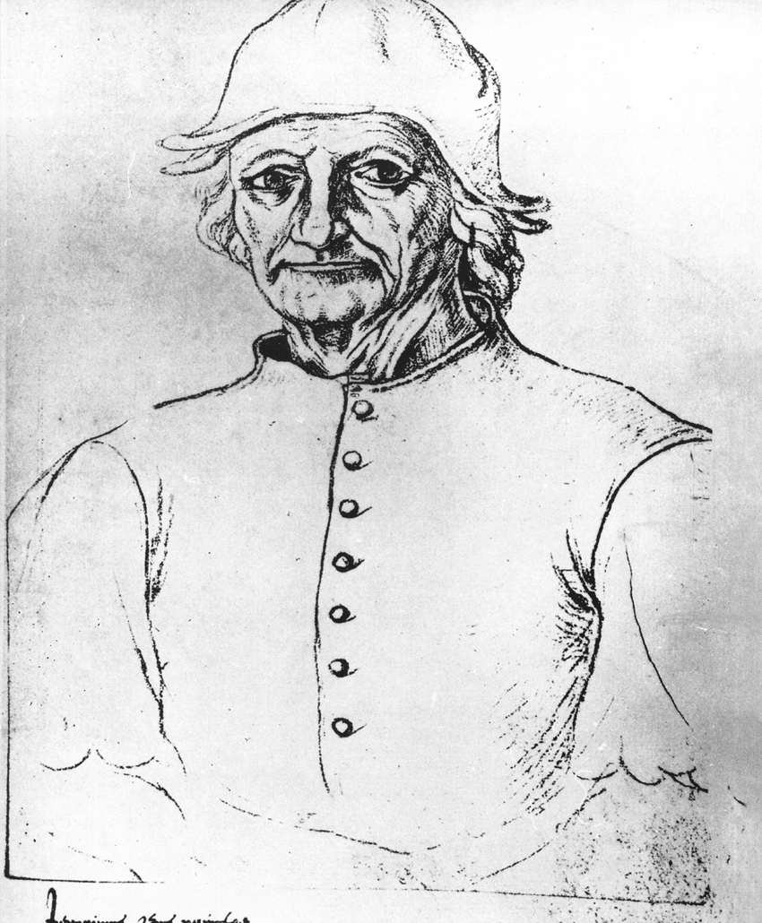 Portræt af Hieronymus Bosch af Hieronymus Bosch
