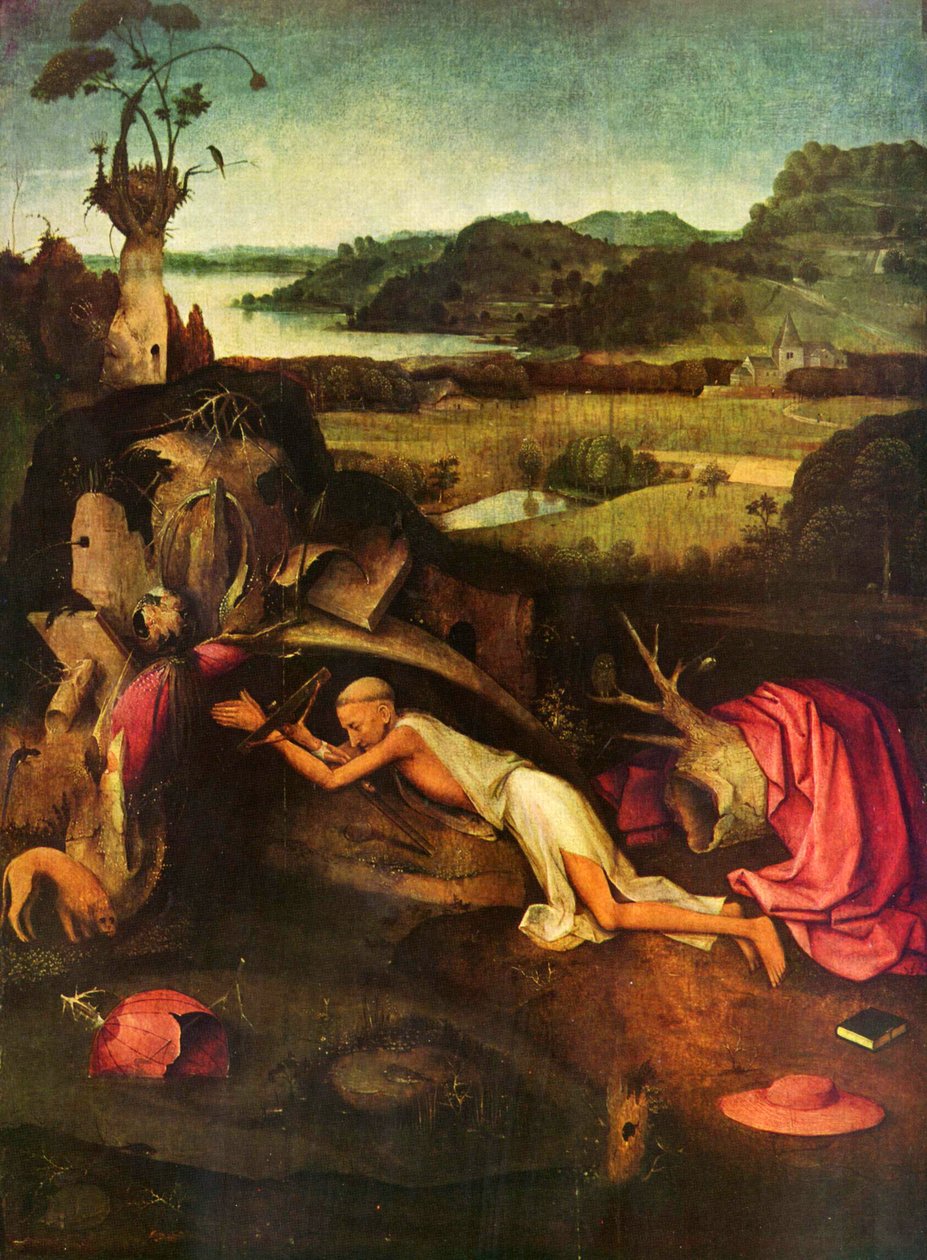 Sankt Jerome af Hieronymus Bosch