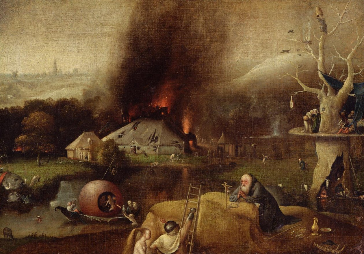 Temptation of Saint Anthony (Chrysler Museum of Art) af Hieronymus Bosch