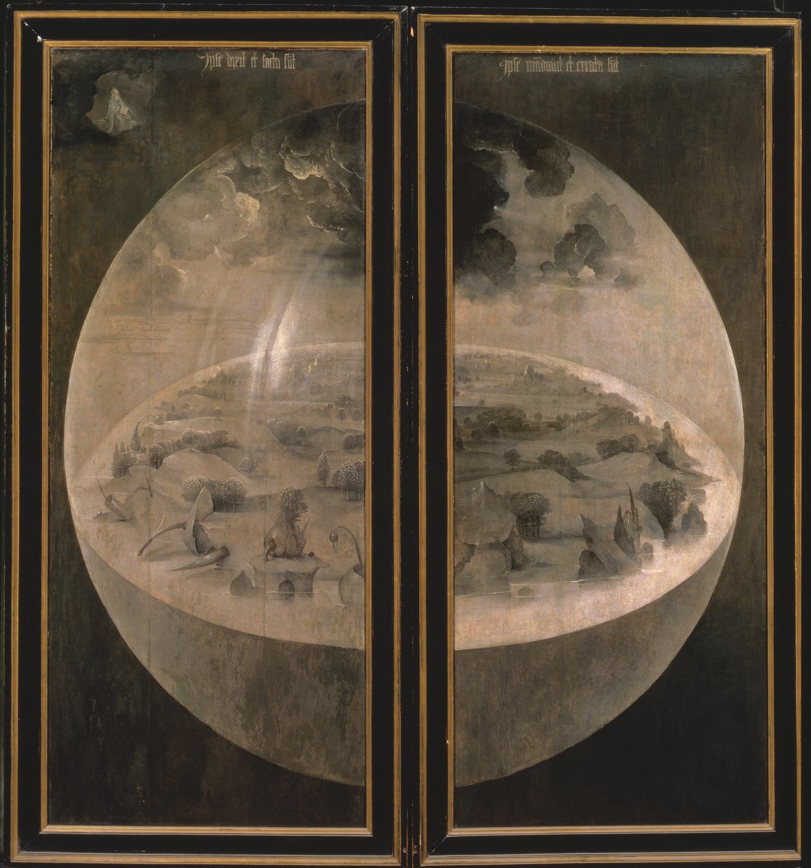 The Creation of the World, lukkede døre til triptykonet 