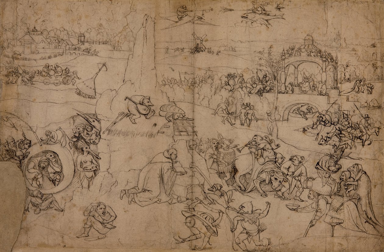 Fristelsen til Sankt Antonius af Hieronymus Bosch