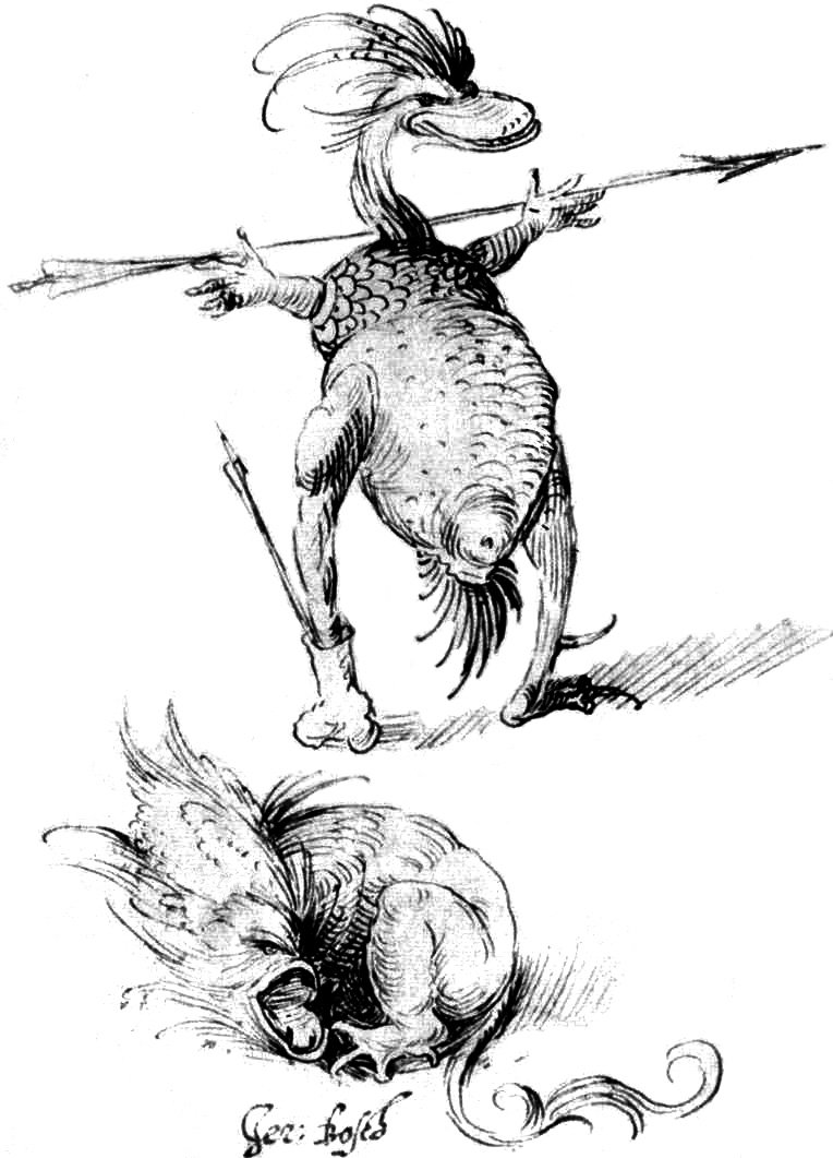 To monstre af Hieronymus Bosch