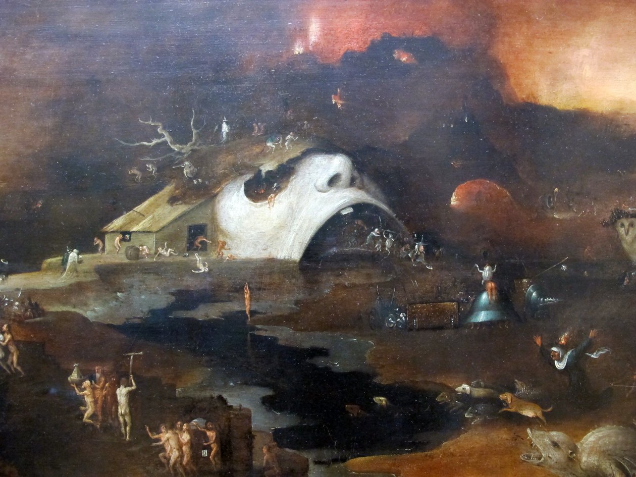 nedstigning af Kristus til helvede af Hieronymus Bosch