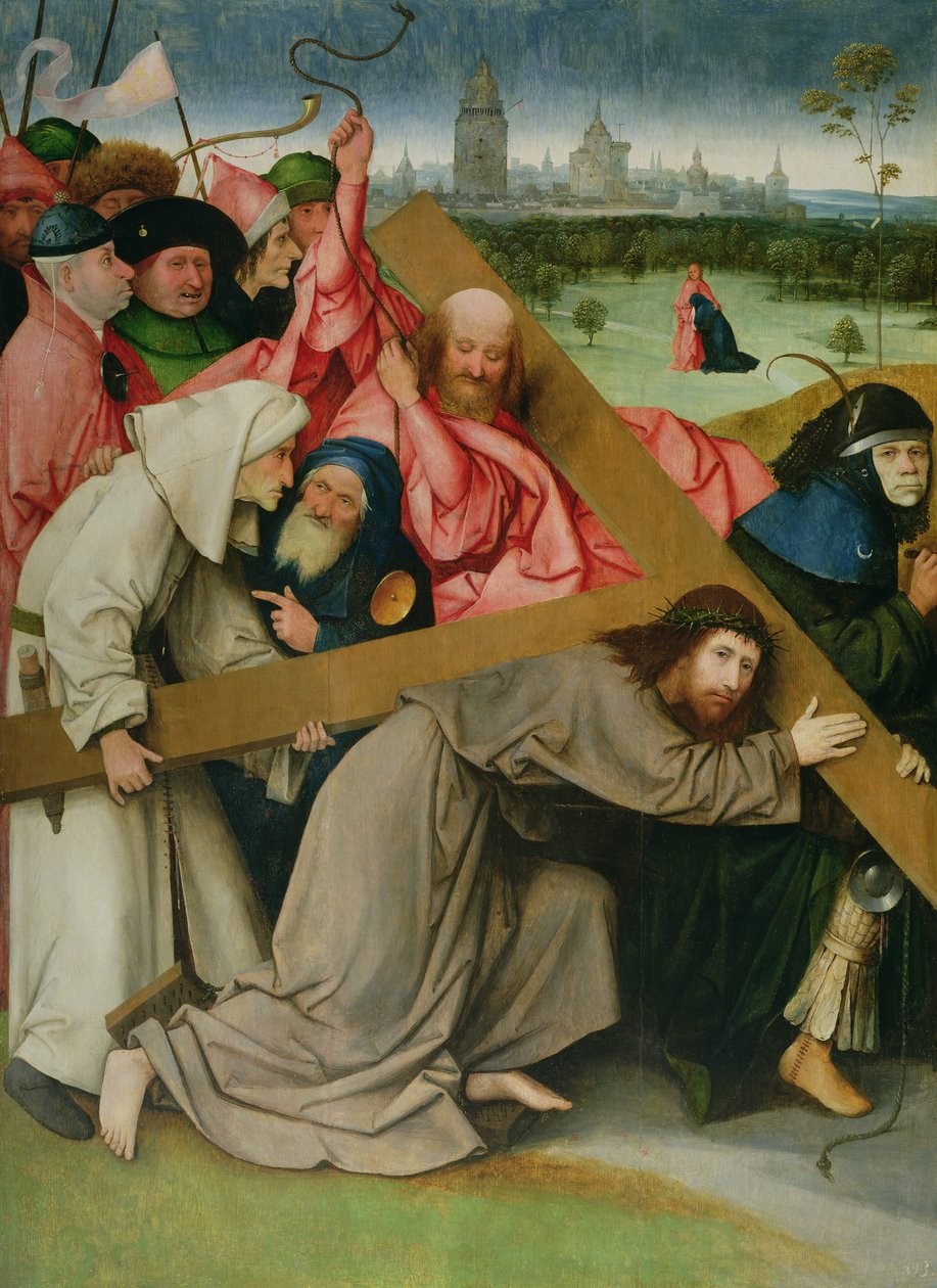 Kristus bærer korset af Hieronymus Bosch