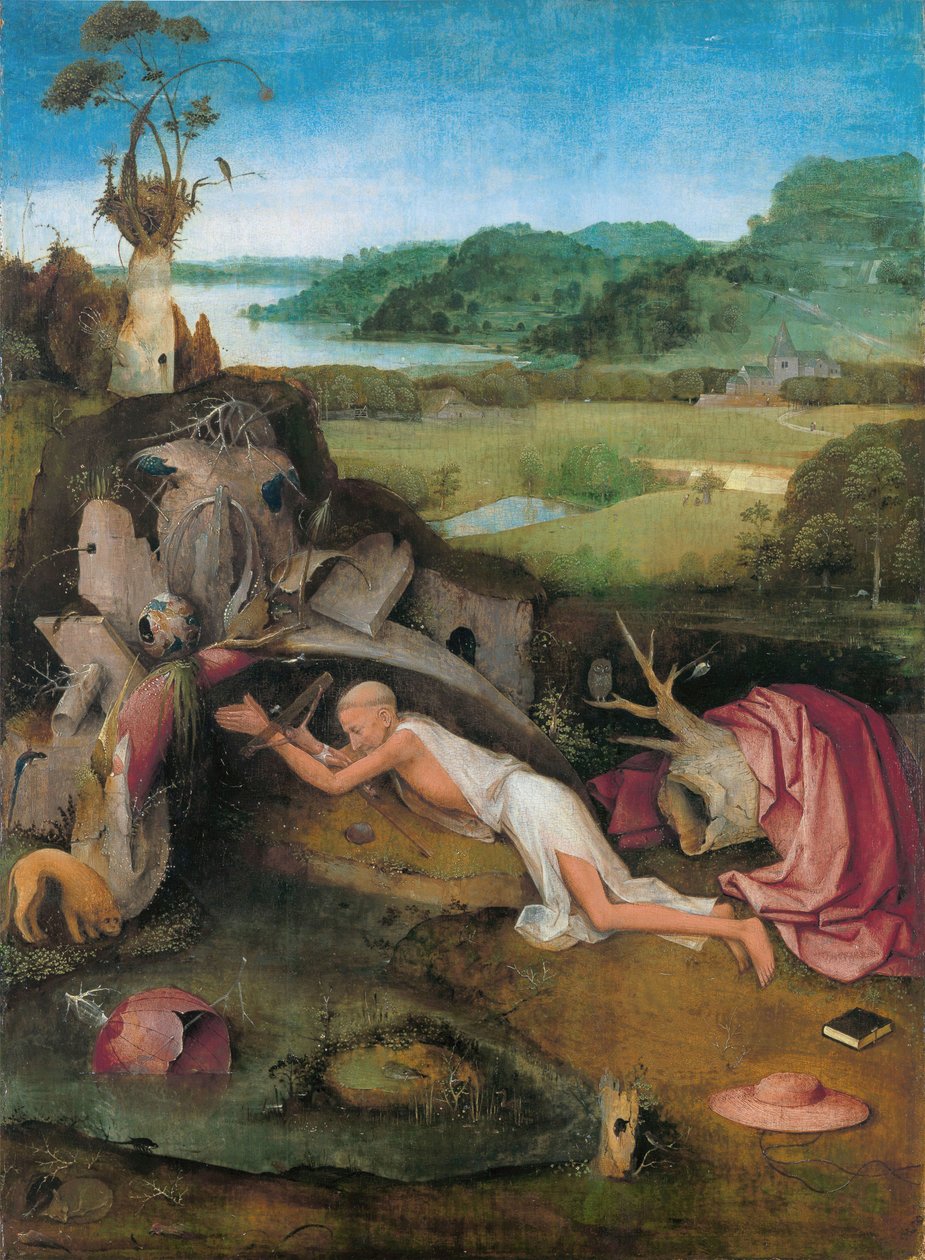 Sankt Jerome af Hieronymus Bosch